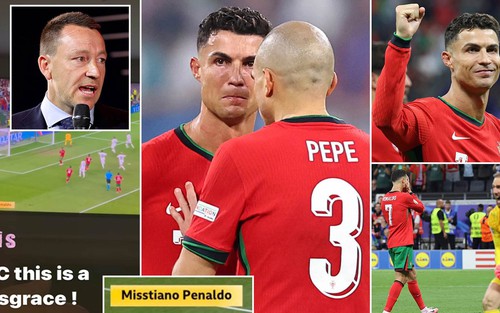 Chế giễu Ronaldo đá hỏng phạt đền trước Slovenia, đài nổi tiếng của Anh nhận cơn mưa 'gạch đá'