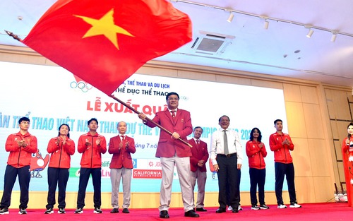 Trưởng đoàn TTVN dự Olympic 2024, ông Đặng Hà Việt: 'Thể thao Việt Nam phấn đấu giành huy chương'