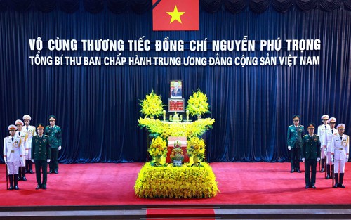 Lời cảm ơn của Ban Lễ tang Nhà nước và gia đình Tổng Bí thư Nguyễn Phú Trọng