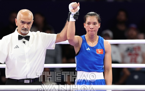 Bỏ bóng chuyền theo boxing, nữ võ sĩ dân tộc Tày giành chiến thắng khi xuất trận ở Olympic, mang tin vui cho thể thao Việt Nam