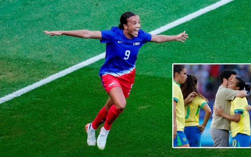 Brazil thêm một lần lỡ hẹn với HCV bóng đá nữ, huyền thoại Marta chia tay Olympic trong tiếc nuối