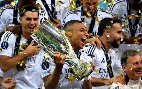 'Bom tấn' Mbappe ra mắt hoàn hảo, Real Madrid giành Siêu cúp châu Âu