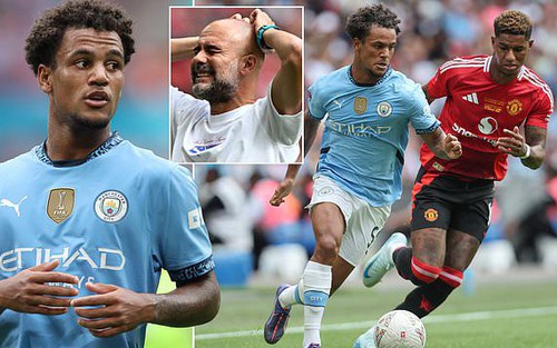 Man City đón hung tin trước trận ra quân Ngoại hạng Anh, ngôi sao kiến tạo cho Bernardo Silva 'phá lưới' MU gãy chân kinh hoàng