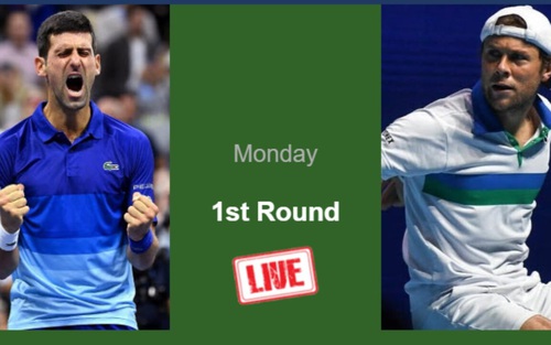 Link xem trực tiếp Djokovic vs Radu Albot, vòng 1 US Open 2024 (07h30 hôm nay)