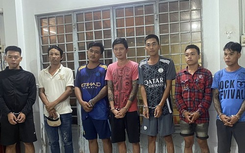 Bắt tạm giam 7 đối tượng cưỡng đoạt tài sản của ngư dân vùng ven biển ​