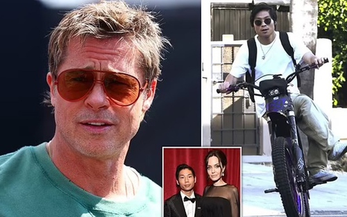 Brad Pitt đau lòng khi con trai Pax Thiên từ chối liên lạc sau vụ tai nạn xe đạp điện