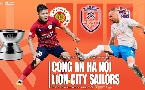 Nhận định CAHN vs Lion City (19h30, 26/9), vòng bảng giải các CLB ASEAN