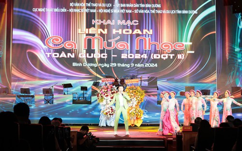 Gần 1.500 nghệ sĩ tham dự Liên hoan Ca Múa Nhạc toàn quốc 2024