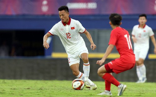 Kết quả bóng đá U22 Việt Nam mới nhất: Việt Nam thua sít sao Trung Quốc