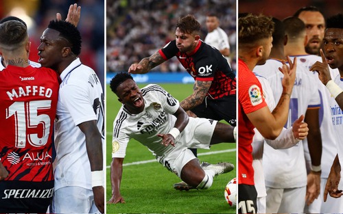Tiết lộ những chi tiết Vinicius Jr khiêu khích đối thủ dẫn đến suýt đánh nhau, bị HLV Ancelotti thay ra