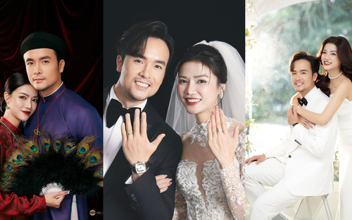 Diễn viên Anh Đào khoe loạt ảnh cưới xinh đẹp, thổ lộ 'em yêu anh' cực ngọt