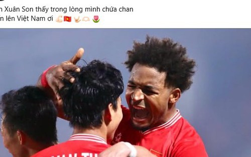 Văn Thanh và Xuân Son 'tung hứng' trên mạng xã hội khiến CĐV Việt Nam phát sốt vì quá đáng yêu