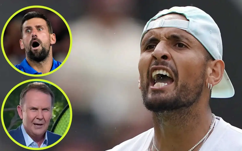 Nick Kyrgios đứng về phía Djokovic, chỉ trích nhà báo Australia ở giải Úc mở rộng