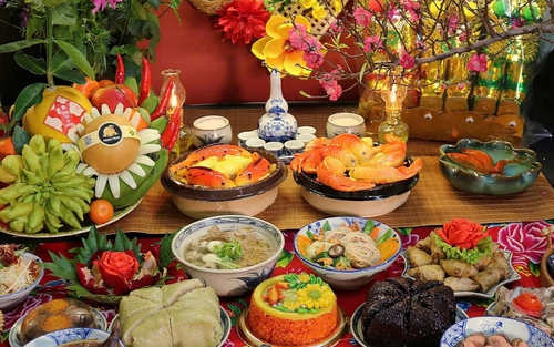 Mâm cúng ông Công ông Táo 23 tháng Chạp năm Giáp Thìn chuẩn nhất