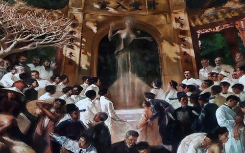 "Nữ thần tri thức đại học" trong tranh của họa sĩ Victor Tardieu