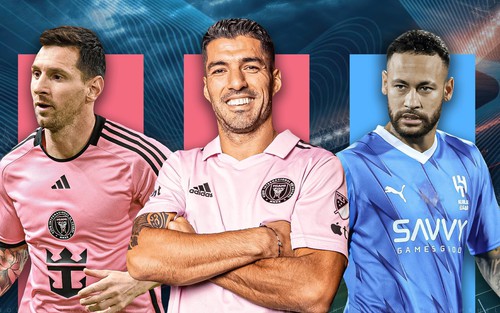 Neymar sắp tái hợp Messi và Suarez tại Inter Miami: 'Bóng đá luôn đầy bất ngờ'