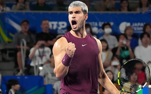 Alcaraz sắp đánh dấu cột mốc đặc biệt trong sự nghiệp, chính thức sánh ngang các siêu sao Djokovic, Nadal, Federer
