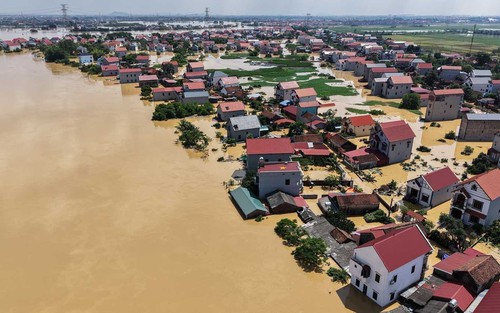 Công điện khẩn đảm bảo an toàn đê điều trước lũ đặc biệt lớn trên sông Cầu, sông Thương, sông Cà Lồ
