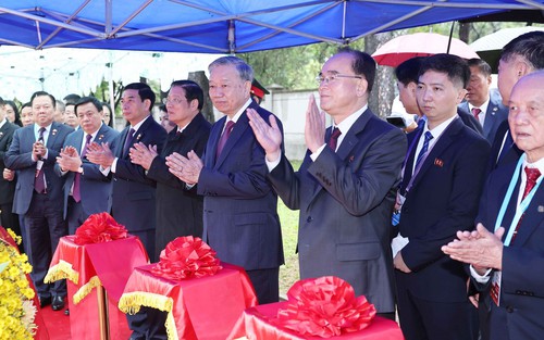 Tổng Bí thư Tô Lâm dự Lễ khánh thành Tượng đài Chủ tịch Hồ Chí Minh tại Bình Nhưỡng