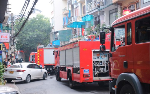 Hà Nội: Cháy lớn tại nhà dân phố Kim Hoa, Hà Nội, 5 người tử vong