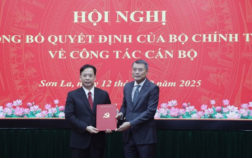 Đồng chí Hoàng Văn Nghiệm Bí thư Tỉnh ủy Lạng Sơn giữ chức Bí thư Tỉnh ủy Sơn La