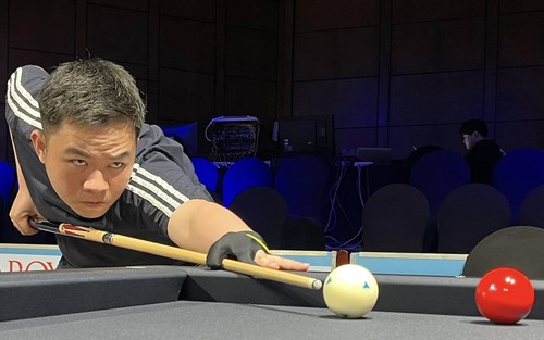 Bao Phương Vinh mở màn ấn tượng tại giải billiards carom 3 băng vô địch thế giới