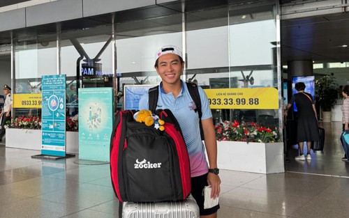 Tay vợt pickleball số 1 Việt Nam lên đường dự siêu giải đấu, được phát trực tiếp trên truyền hình Mỹ