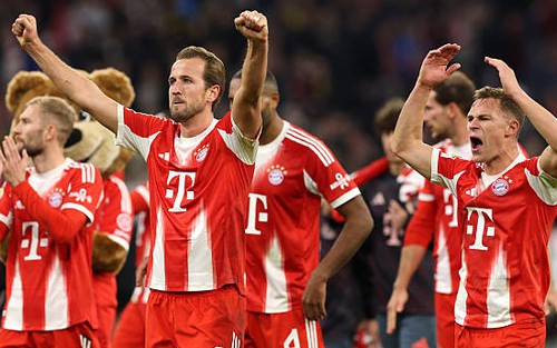 Harry Kane tỏa sáng, Bayern Munich đánh bại Dortmund ở trận 'kinh điển' Bundesliga