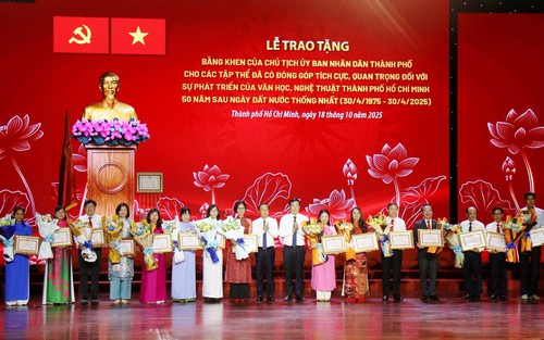 50 năm văn học, nghệ thuật đồng hành cùng sự phát triển của Thành phố Hồ Chí Minh