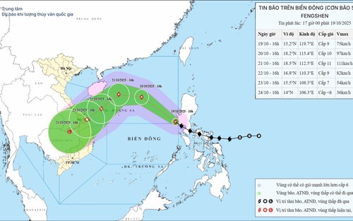 Bão số 12 có khả năng mạnh thêm trong 24 giờ tới