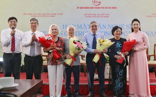 Thành phố Hồ Chí Minh tri ân văn nghệ sĩ Khu căn cứ Trung ương Cục miền Nam​