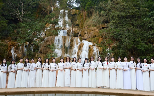 Top 30 Hoa hậu Du lịch Dân tộc Việt Nam khám phá văn hoá Mộc Châu