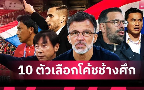 Những ứng viên tiềm năng có thể dẫn dắt ĐT Thái Lan