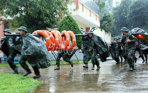Quảng Trị huy động lực lượng, sẵn sàng ứng cứu các tình huống trong bão số 12
