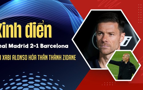 Kinh điển Real Madrid 2-1 Barcelona: Ngày Xabi Alonso hóa thân thành Zidane