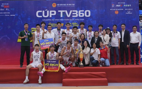Giải bóng rổ sinh viên toàn quốc 2025 – Cúp TV360 kết thúc vòng loại
