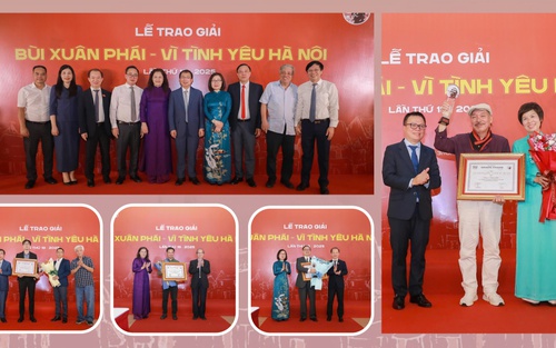 Toàn cảnh Lễ trao giải Bùi Xuân Phái - Vì tình yêu Hà Nội lần 18 - 2025