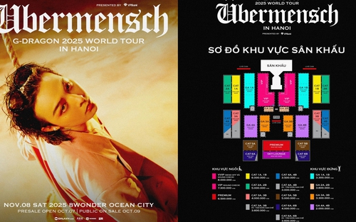 Concert G-Dragon tại Hà Nội "gây sốt" với đặc quyền "send-off"
