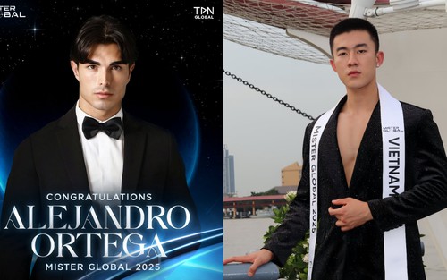Mister Global: Nam vương Tây Ban Nha đăng quang, người mẫu Việt Nam rút lui vì ngộ độc thực phẩm