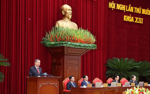 Tổng Bí thư Tô Lâm: Xây dựng văn kiện trình Đại hội XIV định hình tư duy chiến lược, tầm nhìn và định hướng phát triển đất nước