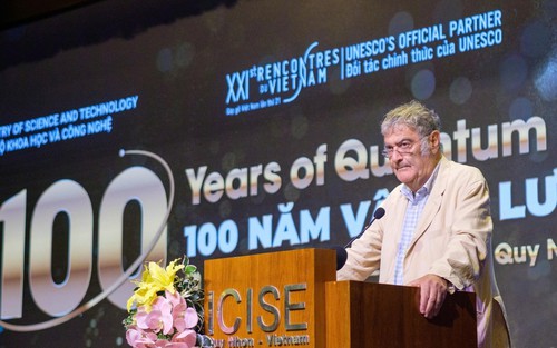 Giáo sư Nobel và nhiều nhà khoa học đến Việt Nam dự hội nghị quốc tế về lượng tử