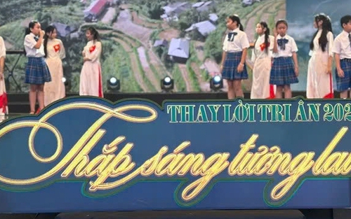 Tối nay, trực tiếp chương trình 'Thay lời tri ân 2025' nhân Ngày Nhà giáo Việt Nam