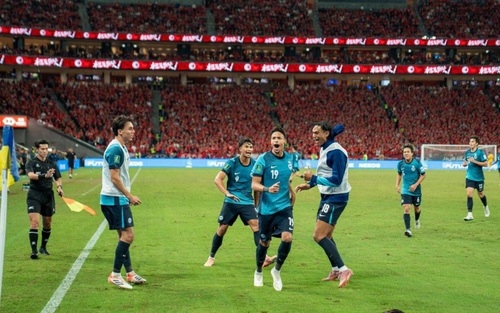 Singapore thưởng lớn chưa từng có cho tuyển thủ sau kỳ tích giành vé dự Asian Cup 2027