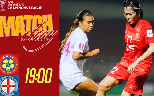 Link xem trực tiếp bóng đá nữ TPHCM vs Melbourne City 19h00 hôm nay, vòng bảng Cúp C1 nữ châu Á