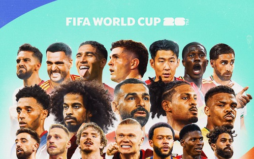 Tranh cãi khi Ronaldo vắng bóng trong poster chính thức của FIFA World Cup 2026