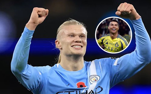 Vượt qua cả Ronaldo, Haaland làm điều không tưởng tại Champions League