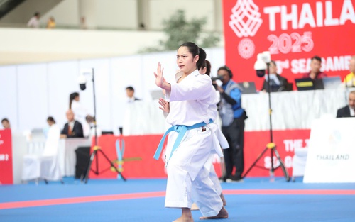 Tấm HCV thứ 5 cho Việt Nam ở SEA Games 2025 thuộc về karate