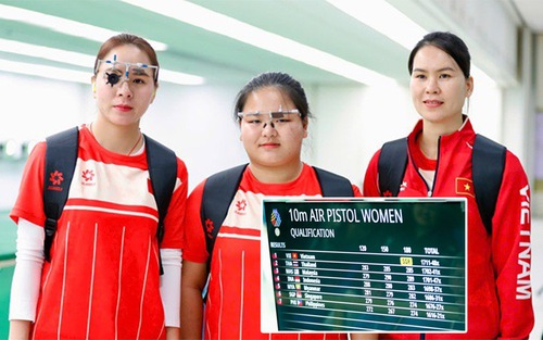 Bắn súng Việt Nam giành HCV SEA Games 2025, phá kỷ lục của Đại hội