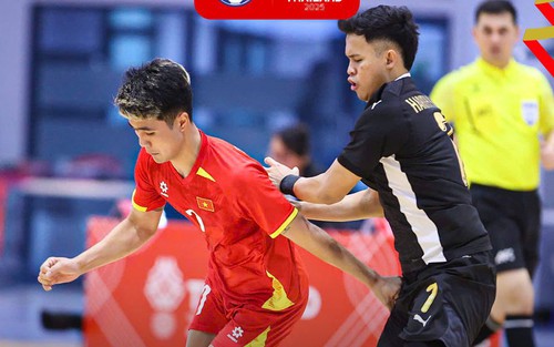 ĐT futsal Việt Nam thua Malaysia ở trận ra quân SEA Games 2025