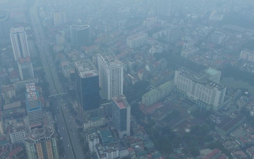 Hà Nội siết chặt kiểm soát bụi mịn từng bước nâng cao chất lượng không khí